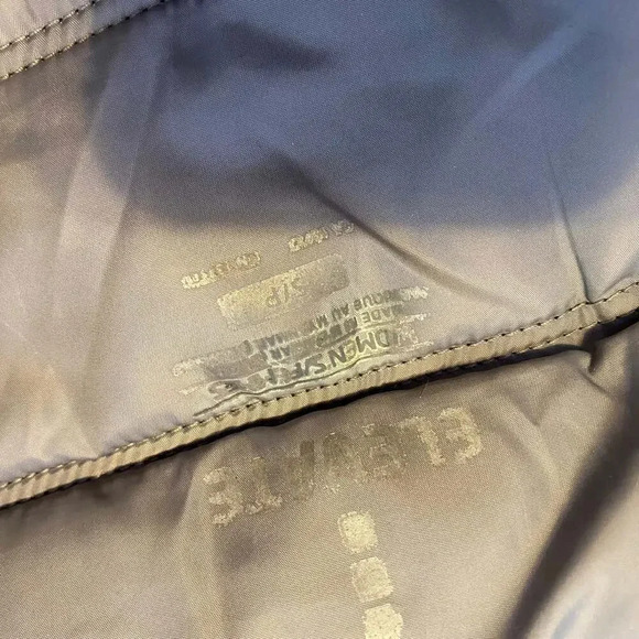 Elevate Puffer Down Cozy Black Coat Jacket Women Size SP Full Zip Pockets - Picture 4 of 8